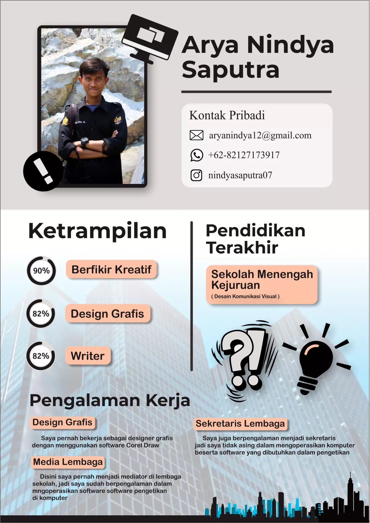 Jasa Desain CV