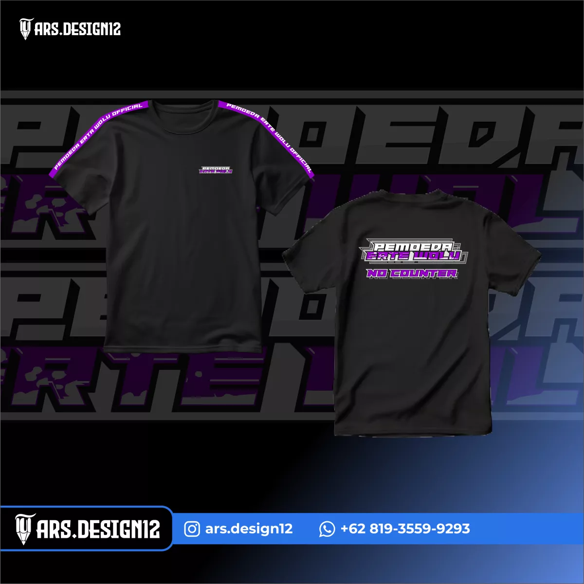 Menjual Jasa Desain Mock Up Kaos 