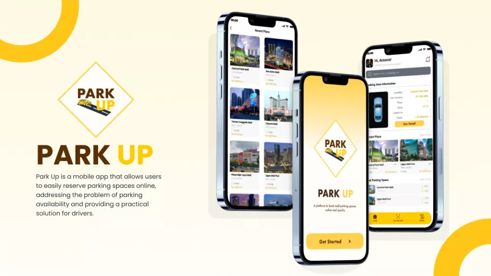 PARK UP - Parking Space Reservation App